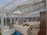 interior photo of conservatory